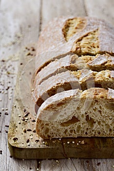 Artisan spelt bread