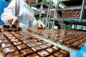 Artisanal Chocolatier Handcrafting Gourmet Chocolate Treats
