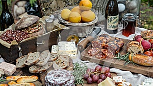 Artisanal Picnic Spread