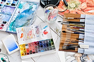 Artist brushes set leisure painting hobby tools