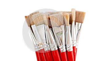 Artist paintbrushes