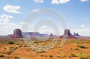 Artist Point - Monument Valley scenic panorama - Arizona, AZ