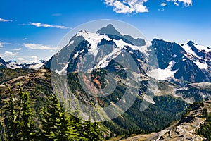 Artist Point and Mt. Shuksan.