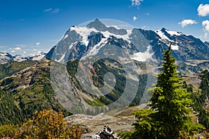 Artist Point and Mt. Shuksan.