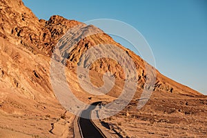 Artist`s Drive in Death Valley