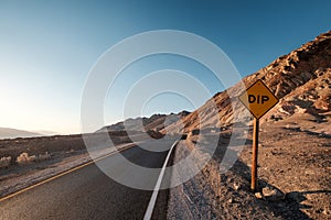 Artist`s Drive in Death Valley