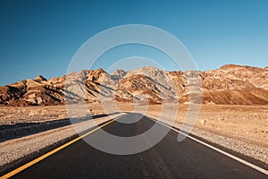 Artist`s Drive in Death Valley