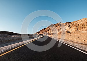 Artist`s Drive in Death Valley