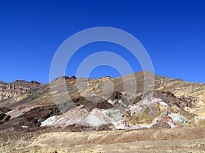 Artist's Drive at Death Valley National Park, California