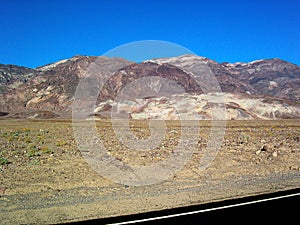 Artist`s Palette in Death Valley National Park, California, USA