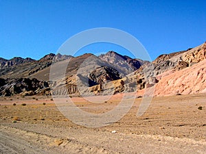 Artist`s Palette in Death Valley National Park, California, USA