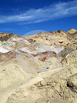 Artist`s Palette Landscape, Death Valley, California