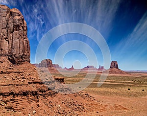 Artist`s Point in Monument Valley