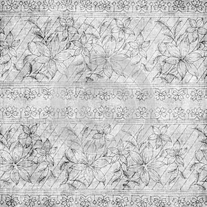 Artisti Batik Floral Design Background