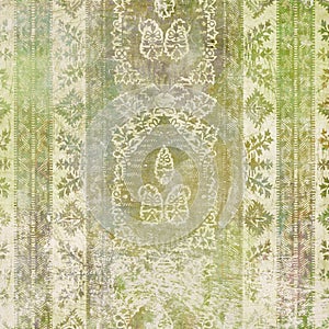 Artisti Batik Floral Design Background