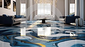 Artistic Brilliance: 3D Epoxy Floors Infusing Vibrant Colors and Intricate Details