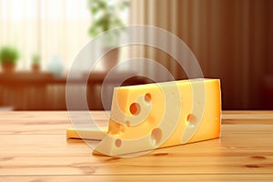 Artistic Cheese Composition Detail