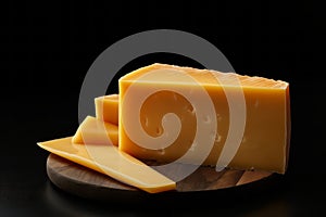 Artistic Cheese Composition Detail