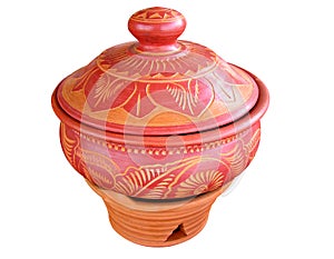 Artistic Clay Curry Pot