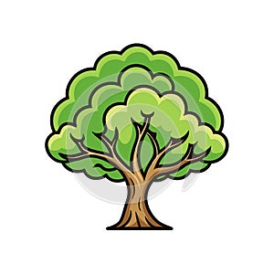 Artistic Sugarberry Tree Design photo