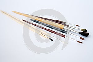 Artistic fine art brushes