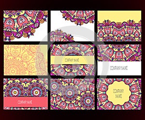 Artistic floral background