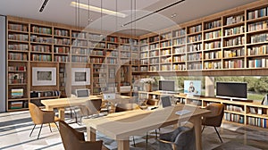 Artistic Haven: Home Office Concept