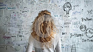 Artistic interpretation of intuitive responses and unconscious decisions