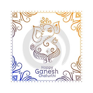 Artistic lors ganesha festival of ganesh chaturthi background