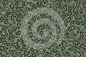 Artistic modern green biological consternation surface computer art texture background halloween illustration