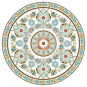 Artistic ottoman pattern series ten