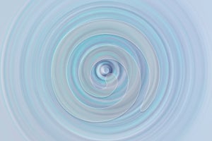 Artistic pastel blue and purple swirl water droplet design background