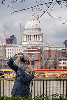 Artistic photography with a London backdrop