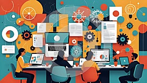 Dynamic Teamwork and Innovation in a Digital Workspace photo
