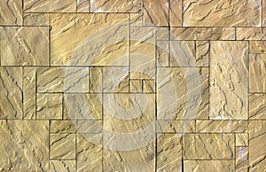 Artistic sandstone wall texture background patterns