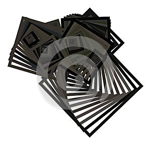 Artistic square, rectangle background pattern abstract. Texture, drawing, color & illustration.