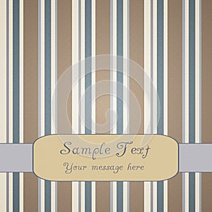 Artistic striped background