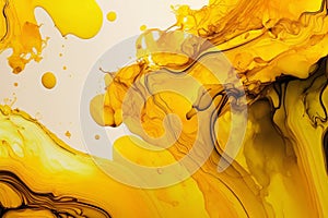 Artistic yellow texture watercolor inkscape, abstract, colors