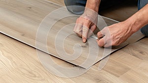 Artistry in the installation of laminated wooden floor