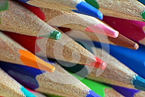 Artists colouring pencils