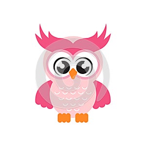 Artoon cute owl