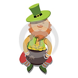 artoon Leprechaun St Patricks Day