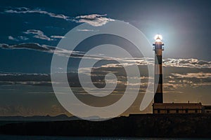 Artrutx Lighthouse in Minorca, Spain