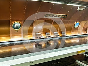 Arts et Metiers metro station