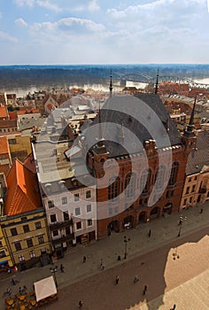 Artus Court, market square Torun, Poland