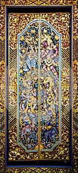 Artwork door