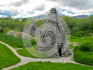 Artworks in stone - The way the fairies went - Sneem, Iveragh Peninsula, co Kerry, Southern Ireland