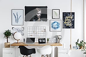 Artworks on the wall