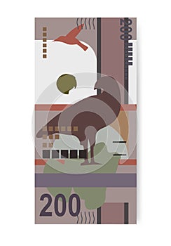 Aruba, Netherlands money set bundle banknotes.