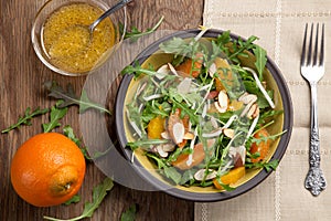 Arugula Salad with Mandarin Vinaigrette photo